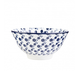 Miska NAVIA námořnická modrá s květinovým vzorem 16 cm 856421
