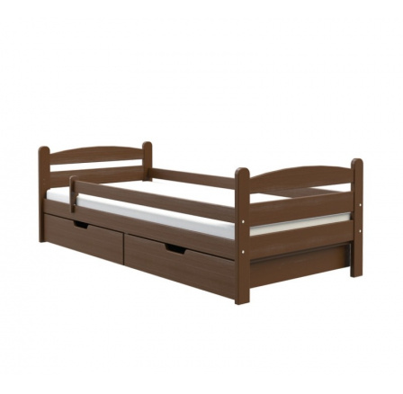 Postel "MAURICUS" - Barva korpusu: borovice na ořech Postel "MAURICUS" - Barva korpusu: borovice na ořech