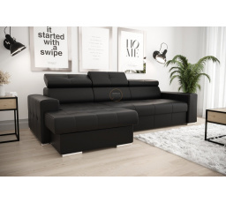 Rohová sedací souprava MARGO 160x250 přírodní kůže - levá, přírodní kůže - volitelná barva