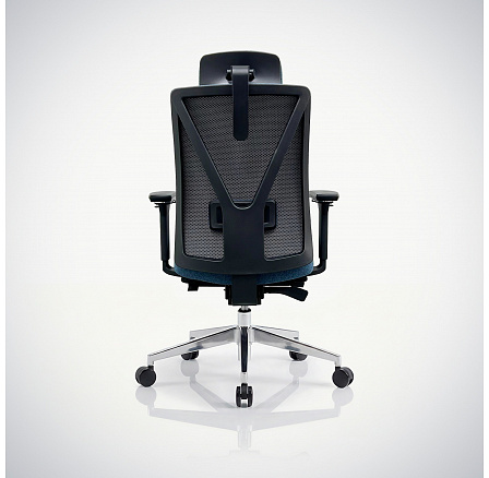 Ergonomická kancelářská židle tmavě modrá VECTOT Ergonomická kancelářská židle tmavě modrá VECTOT