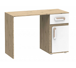 Psací stůl APETITO 09, Dub/Bílá