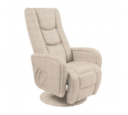 Křeslo polohovací PULSAR 2 s masážní funkcí, béžové