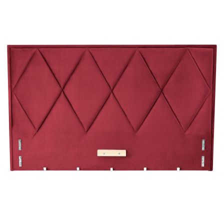 Postel MODULO W4 160 - Čelo postele, Bordó Monolith 59 Postel MODULO W4 160 - Čelo postele, Bordó Monolith 59