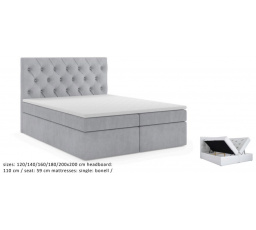 Kontinentální postel Blanka 120x200