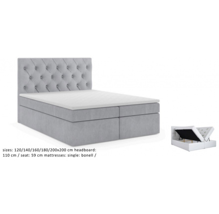 Kontinentální postel Blanka 120x200