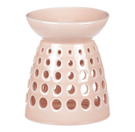 Aromalampa porcelánová, meruňková barva