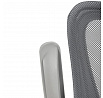 Dětská židle, výškově nastavitelná, šedá síťovina, KA-K2008 GREY