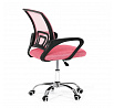 Dětská židle, houpací mechanismus, růžová síťovina, KA-L103 PINK