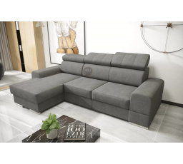 Rohová sedací souprava ROYAL MINI 260×160 - volitelný odstín , levá