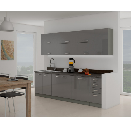 Kuchyně Grey 260 cm Kuchyně Grey 260 cm