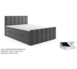 Kontinentální postel Slim 1 160x200