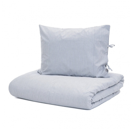 Povlečení HOYA modré pruhované perkál 160x200 + 2*50x60 cm 880686