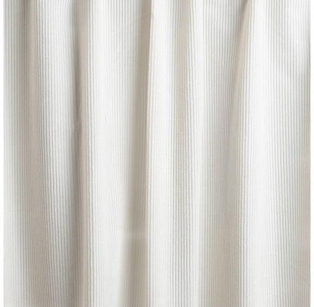 Závěs VELAS sametová imitace manšestru krémová 140X250CM 742514