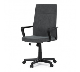 Kancelářská židle, houpací mechanismus, šedá látka, KA-L607 GREY2
