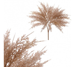 Cypřiš - umělý trs, měděná barva s glitry