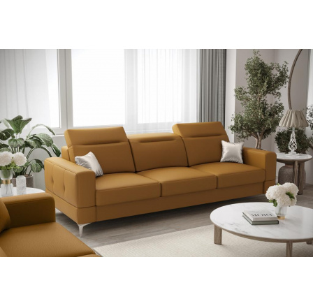 Sofa MALIBU III 245 cm přírodní kůže - přírodní kůže - volitelná barva Sofa MALIBU III 245 cm přírodní kůže - přírodní kůže - volitelná barva