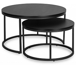 Sada stolků MANU MAX Černá