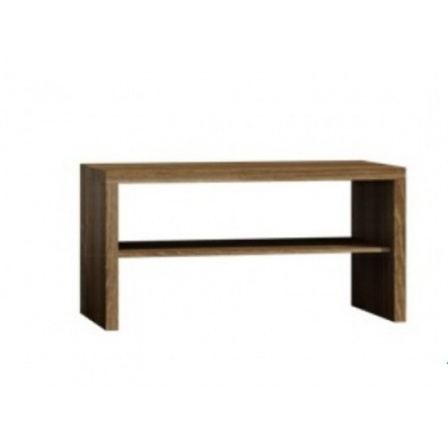 Konferenční stůl PARIS P14/ korpus dřevo+dvířka bílé v lesku