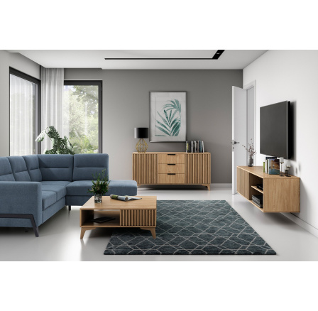 Entsian 150 Závěsná TV skříňka Dub Artisan Dub Artisan 40x150