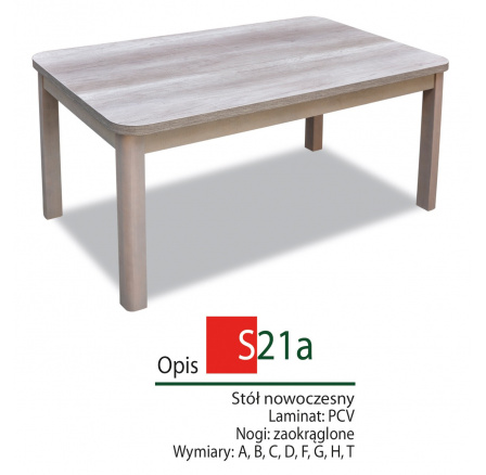 Stůl S21A 120 x 70 (30)