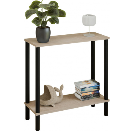 Konzole Claro 80x30 cm - různé barvy na výběr - Dub Sonoma, Černý Mat