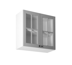 Kuchyňská horní skříňka Linea G80S, Šedá