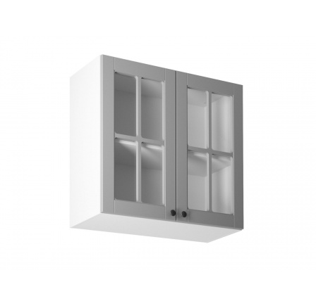 Kuchyňská horní skříňka Linea G80S, Šedá