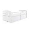 Postel CLASSIC s úložným prostorem 160 x 80, Bílá