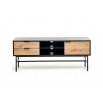 Televizní komoda MURANO RTV-1 RTV, artisan dub/černá 