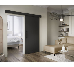 Charlise dveře s automatickým zavíráním černé Dveře