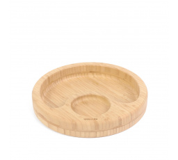 BAMBOU Podnos přírodní 30x5 cm