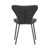 Jídelní židle, šedá, látka, CT-S8010 GREY2