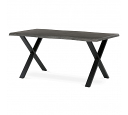 Jídelní stůl 160x90cm, mdf, šedý dub, HT-F4316 GREY