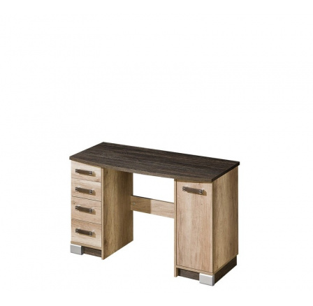 Systém "ROMERO" R15 (Psací stůl D 4S) - Barva: arusha Systém "ROMERO" R15 (Psací stůl D 4S) - Barva: arusha