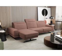 Rohová sedací souprava FIORE MINI 265x180 cm - volitelný odstín - levá