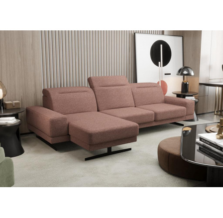 Rohová sedací souprava FIORE MINI 265x180 cm - volitelný odstín - levá Rohová sedací souprava FIORE MINI 265x180 cm - volitelný odstín - levá