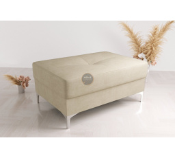 Taburet  s kontejnerem 100x55 cm - béžová