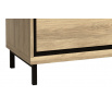 Komoda MEDIOLAN M7 Natural Hikora
