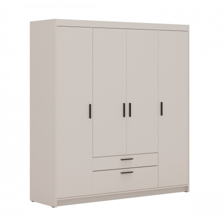 Skříň Enja 4D2S písková béžová