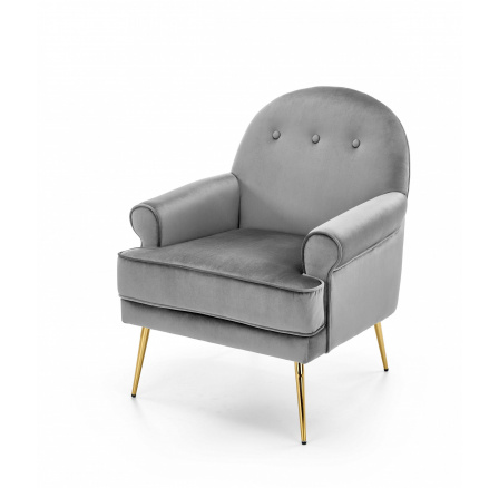 Křeslo SANTI, šedé