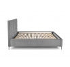Postel MODULO W2 160 - Čelo postele, Šedý Monolith 85