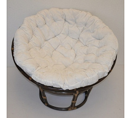 Ratanový papasan 100 cm hnědý - vzhledové vady