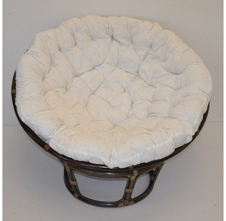 Ratanový papasan 100 cm hnědý - vzhledové vady