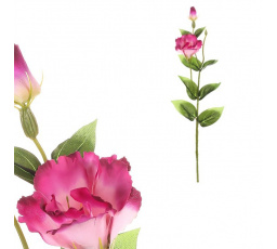 Eustoma - umělá řezaná květina, světle fialová