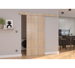 Posuvné dveře na stěnu BIELLA 86 Sonoma