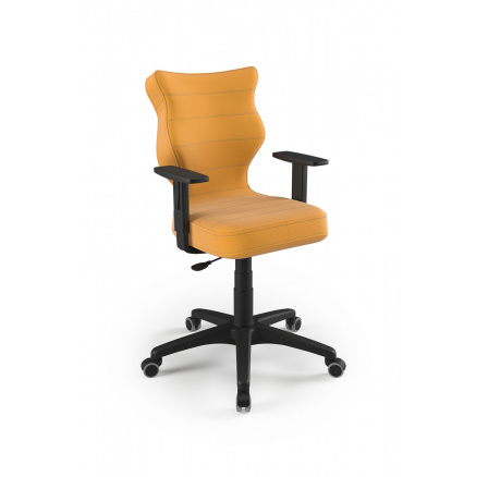 Kancelářské křeslo DUO , černá Velvet 35 velikost 6