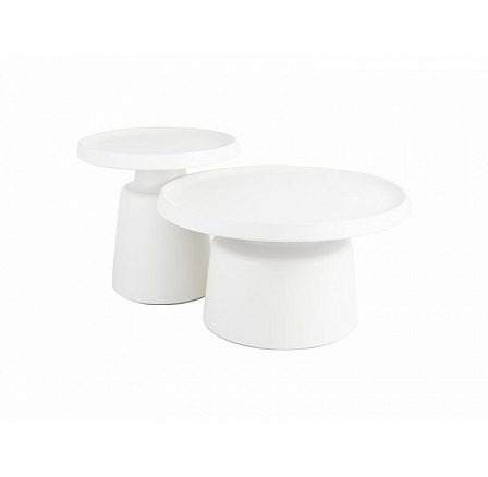 Sada konferenčních stolků RHODOS, Světle šedý mat