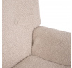 Křeslo MOSS TEDDY BOUCLE béžové 70x95 cm