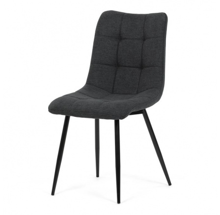 Jídelní židle, šedá, látka, DCL-193 GREY2