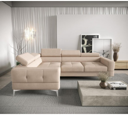 Rohová sedací souprava TOSCANIA 250x180 - levá, béžová